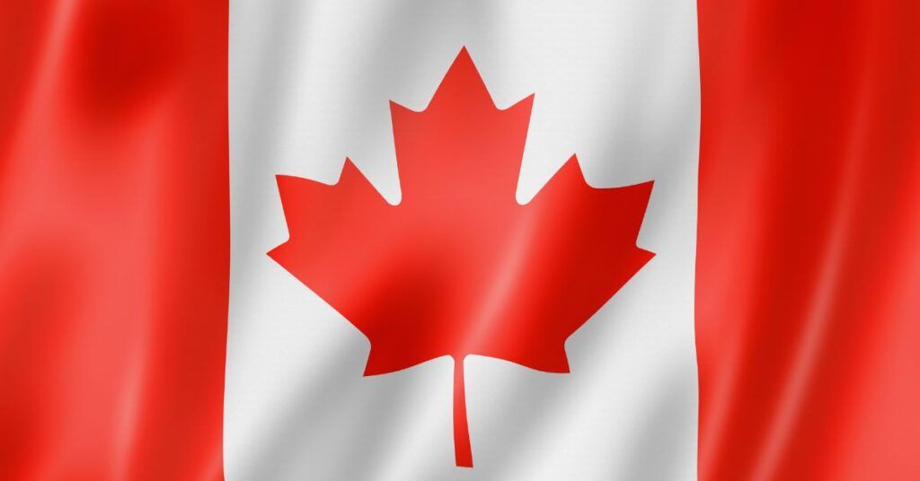 Canada Flag for Trust and Company Formation with Offshore Broker
