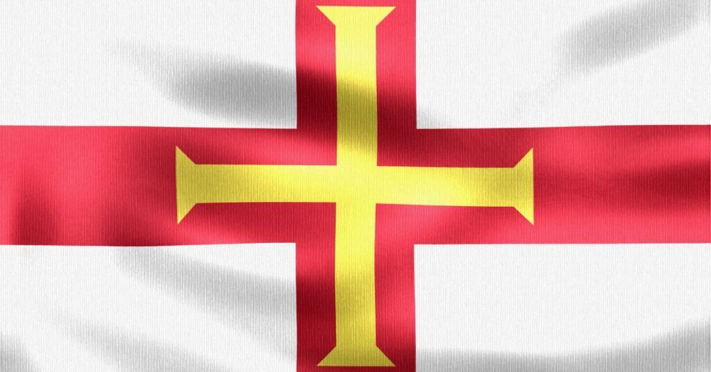 Guernsey Flag for Trust and Company Formation with Offshore Broker