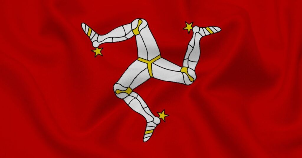 Isle of Man Flag for Trust and Company Formation with Offshore Broker