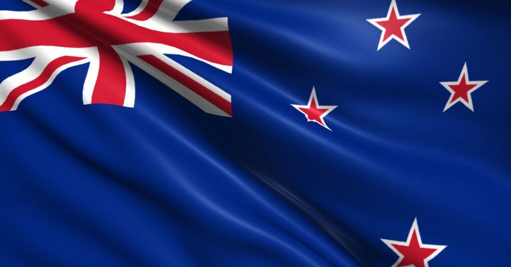New Zealand Flag for Trust and Company Formation with Offshore Broker