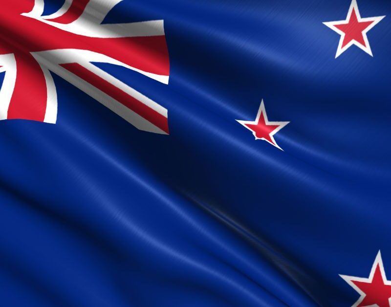 New Zealand Flag for Trust and Company Formation with Offshore Broker