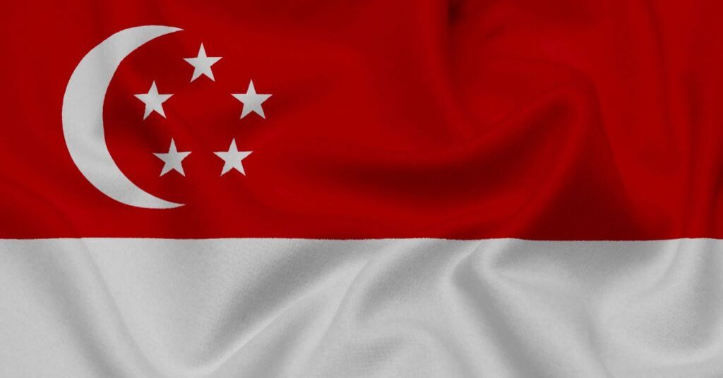 Singapore Flag for Trust and Company Formation with Offshore Broker